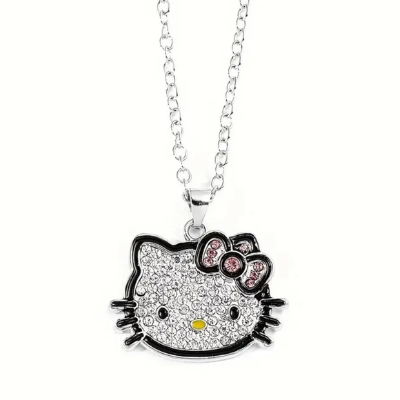 Hello Kitty Pendant Necklace- NIP - Picture 1 of 6